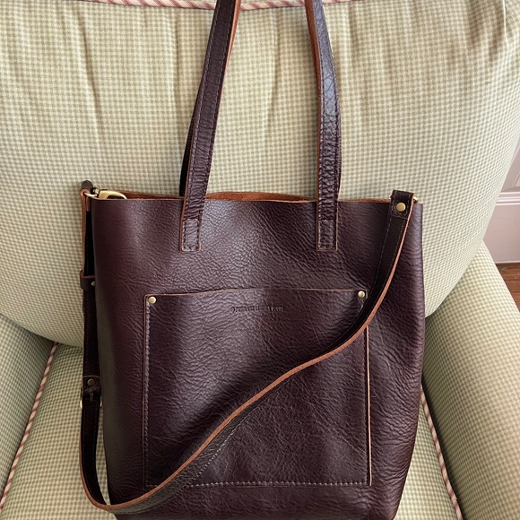 Portland Leather Handbags - Portland Leather Goods Crossbody Tote
